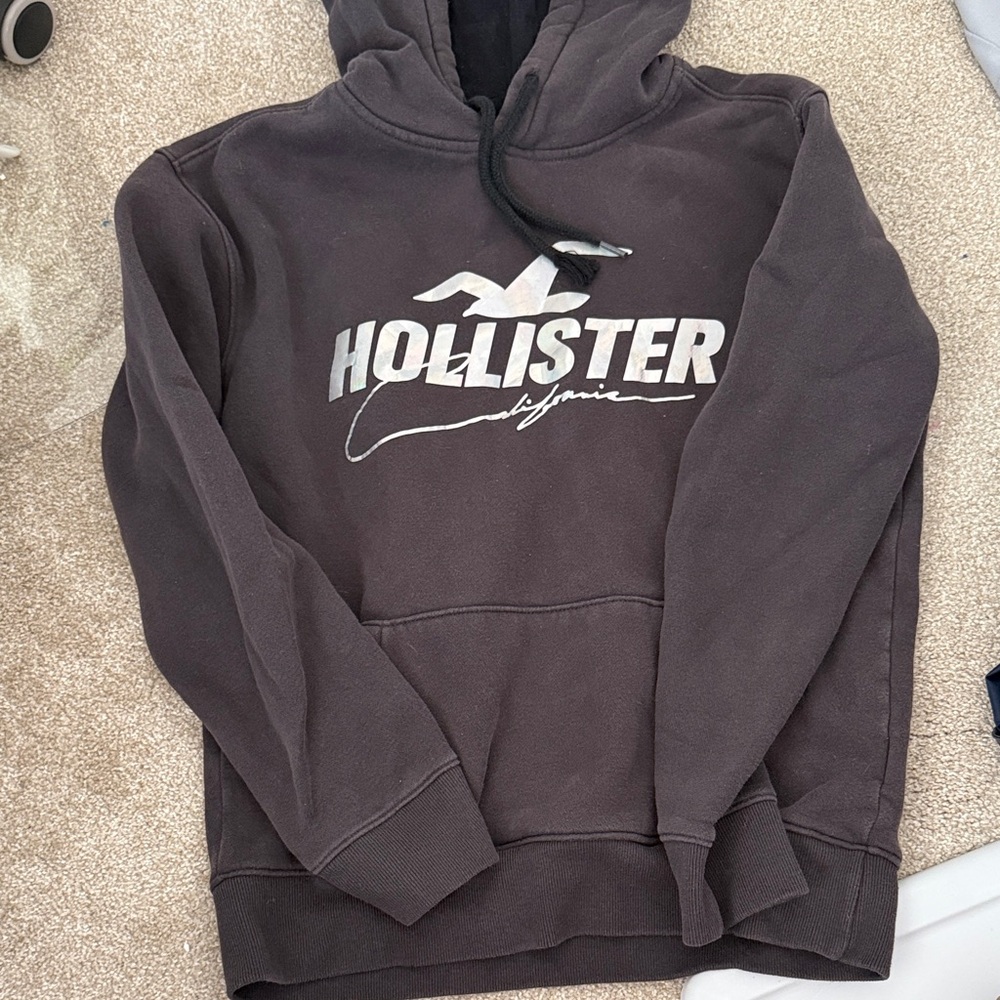 Hollister Men's gray Hoodie